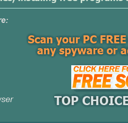 FREE REMOVAL OF SPYWARE